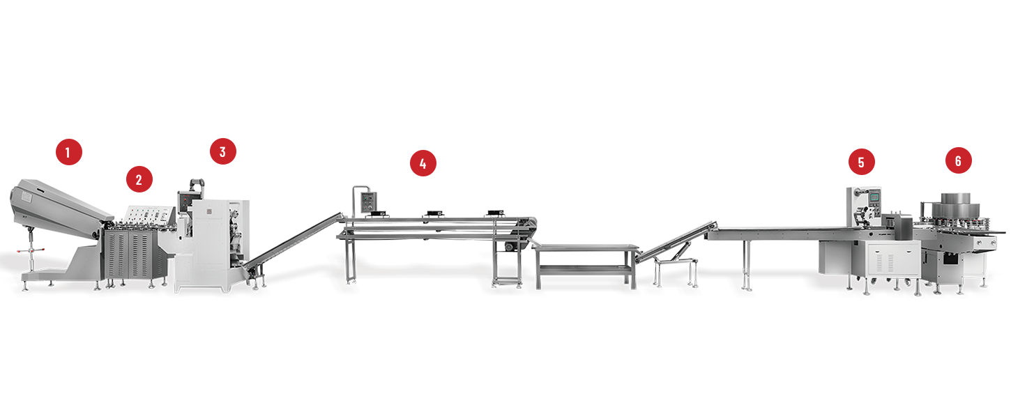 FLD Automatic Single Twist Packaging Production Line